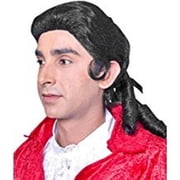 Mens Aristocrat Pirate Costume Wig