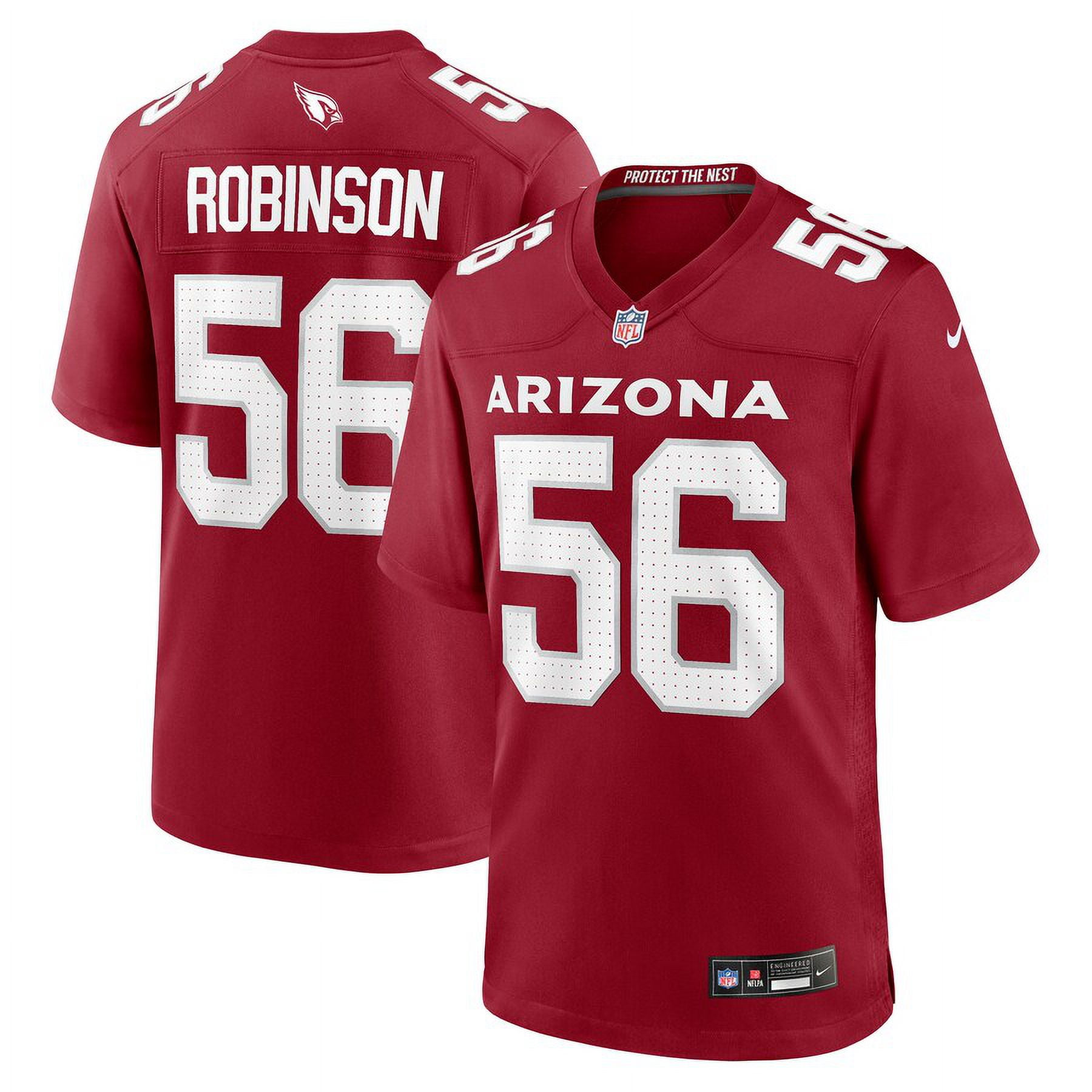 Men's Arizona_Cardinals Darius Robinson Cardinal 2024 NFL Draft First