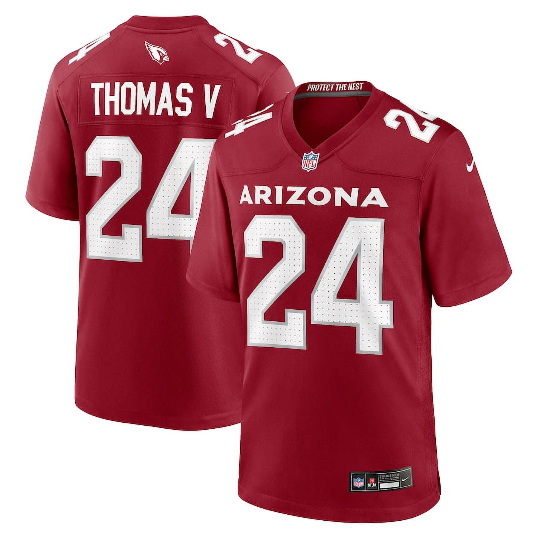 Men's Arizona_Cardinals Starling Thomas V Cardinal Team Game Jersey
