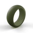 thumbnail image 1 of Men's Army Green Silicone Wedding Ring, 1 of 1