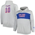 thumbnail image 1 of Men's Artemi Panarin Heather Gray New York Rangers Big & Tall Player Pullover Hoodie, 1 of 3