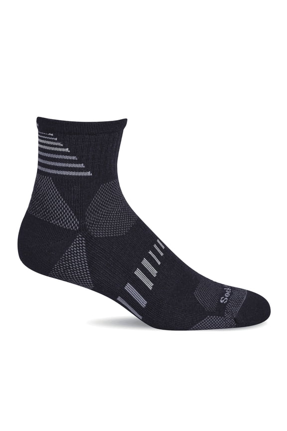 Men's Ascend II Quarter | Moderate Compression Socks