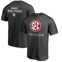 Men's Ash Alabama Crimson Tide SEC Means More T-Shirt