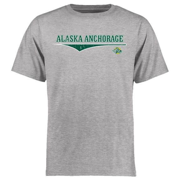 Men's Ash Alaska Anchorage Seawolves American Classic T-Shirt