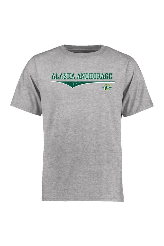Men's Ash Alaska Anchorage Seawolves American Classic T-Shirt