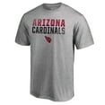 thumbnail image 1 of Men's Ash Arizona Cardinals Iconic Collection Fade Out T-Shirt, 1 of 3