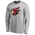 thumbnail image 1 of Men's Ash Arizona Cardinals True Colors Long Sleeve T-Shirt, 1 of 1