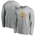 thumbnail image 1 of Men's Ash Arizona State Sun Devils Primary Logo Long Sleeve T-Shirt, 1 of 3