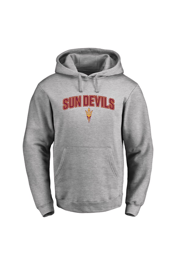 Men's Ash Arizona State Sun Devils Proud Mascot Pullover Hoodie