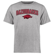 Men's Ash Arkansas Razorbacks Proud Mascot T-Shirt