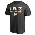 thumbnail image 1 of Men's Ash Athletics Win Stripe T-Shirt, 1 of 3
