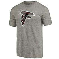 Men's Ash Atlanta Falcons Distressed Team T-Shirt