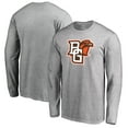 thumbnail image 1 of Men's Ash Bowling Green St. Falcons Primary Logo Long Sleeve T-Shirt, 1 of 3