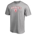 thumbnail image 1 of Men's Ash Bradley Braves Proud Mascot T-Shirt, 1 of 2