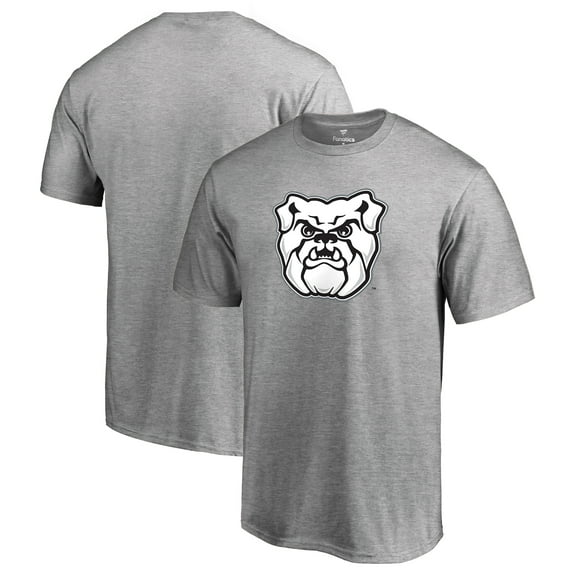 Men's Ash Butler Bulldogs Primary Logo T-Shirt