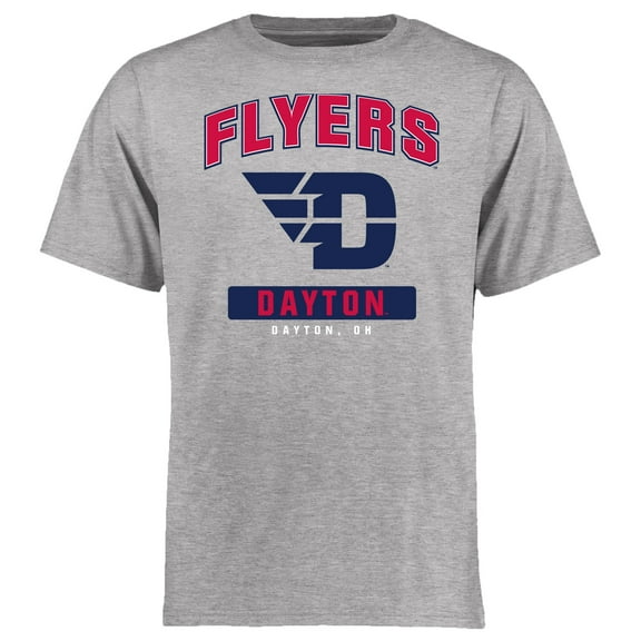 Men's Ash Dayton Flyers Campus Icon T-Shirt