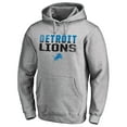 thumbnail image 1 of Men's Ash Detroit Lions Iconic Collection Fade Out Pullover Hoodie, 1 of 3
