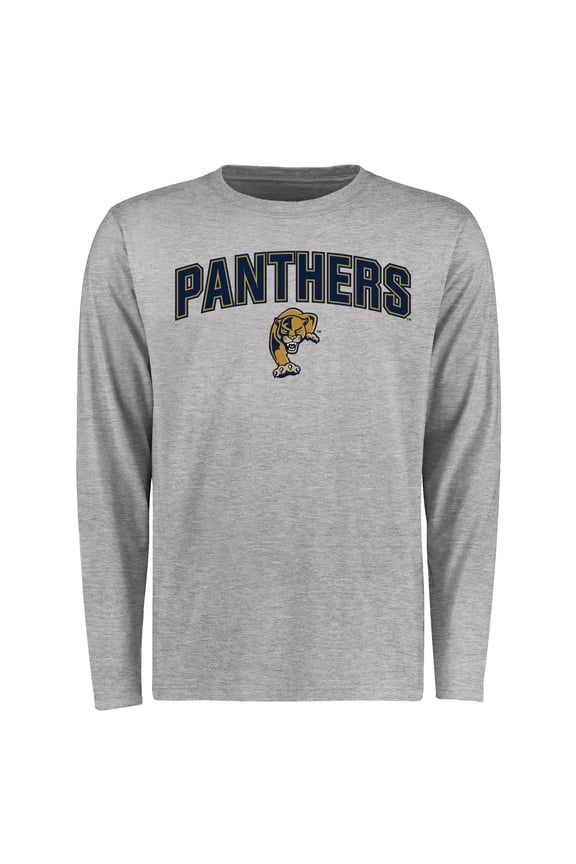 Men's Ash FIU Panthers Proud Mascot Long Sleeve T-Shirt