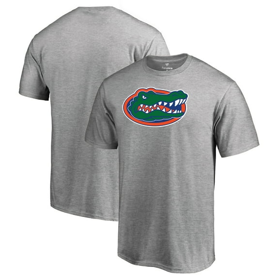 Men's Ash Florida Gators Primary Team Logo T-Shirt