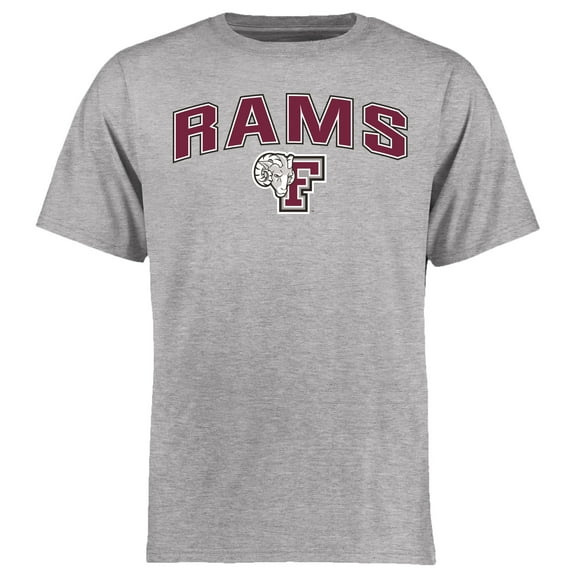 Men's Ash Fordham Rams Proud Mascot T-Shirt