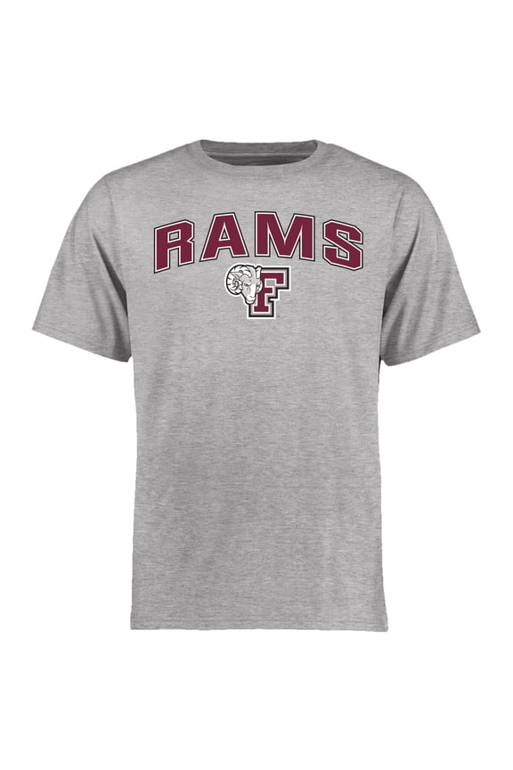 Men's Ash Fordham Rams Proud Mascot T-Shirt