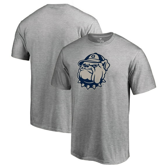 Men's Ash Georgetown Hoyas Primary Team Logo T-Shirt