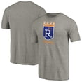 thumbnail image 1 of Men's Ash Kansas City Royals Cooperstown Collection Forbes Tri-Blend T-Shirt, 1 of 3