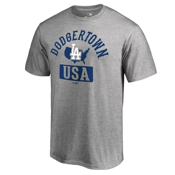 Men's Ash Los Angeles Dodgers Hometown Collection Dodgertown T-Shirt