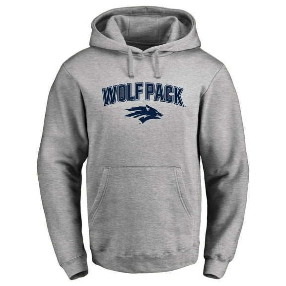 Men's Ash Nevada Wolf Pack Proud Mascot Pullover Hoodie