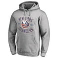 thumbnail image 1 of Men's Ash New York Islanders Heritage Pullover Hoodie, 1 of 2