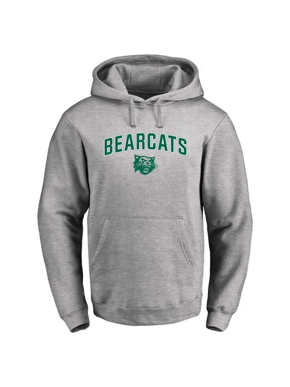 Men's Ash Northwest Missouri State Bearcats Proud Mascot Pullover Hoodie