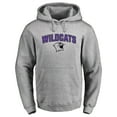 thumbnail image 1 of Men's Ash Northwestern Wildcats Proud Mascot Pullover Hoodie, 1 of 2