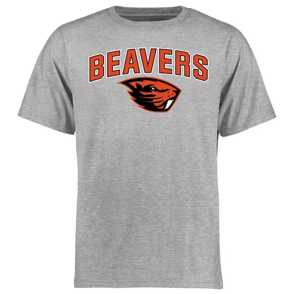 Men's Ash Oregon State Beavers Proud Mascot T-Shirt