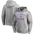 thumbnail image 1 of Men's Ash Sacramento Kings Victory Arch Pullover Hoodie, 1 of 3
