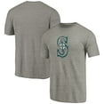 thumbnail image 1 of Men's Ash Seattle Mariners Distressed Team Tri-Blend T-Shirt, 1 of 3