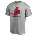 thumbnail image 1 of Men's Ash St. Louis Cardinals Cooperstown Collection Forbes T-Shirt, 1 of 2