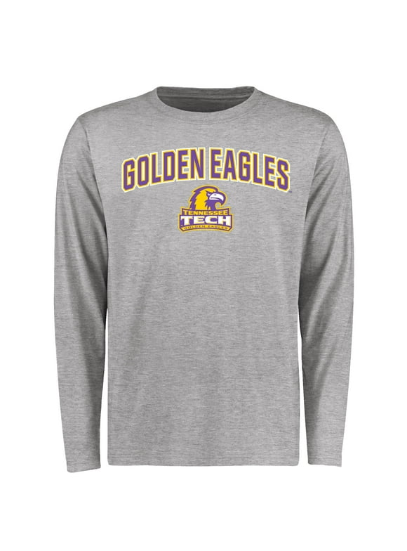 Men's Ash Tennessee Tech Golden Eagles Proud Mascot Long Sleeve T-Shirt