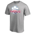 thumbnail image 1 of Men's Ash Texas Rangers Cooperstown Collection Forbes T-Shirt, 1 of 2