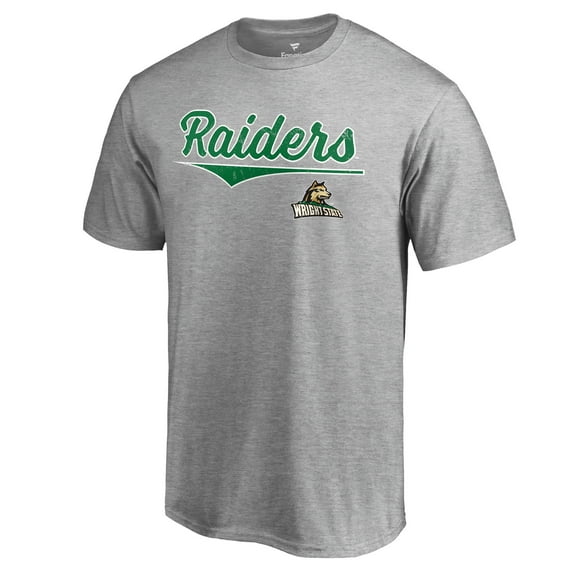 Men's Ash Wright State Raiders American Classic T-Shirt
