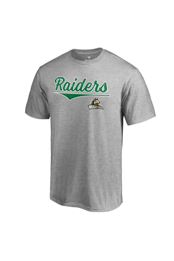 Men's Ash Wright State Raiders American Classic T-Shirt