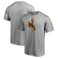 thumbnail image 1 of Men's Ash Wyoming Cowboys Primary Team Logo T-Shirt, 1 of 3