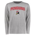 thumbnail image 1 of Men's Ash Youngstown State Penguins Proud Mascot Long Sleeve T-Shirt, 1 of 2