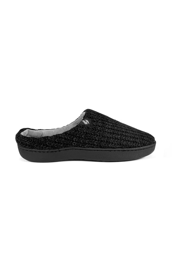 Men's Asher Rib Knit Scuff Slippers