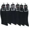 thumbnail image 1 of Men's Assorted 6 Pack Designed Fashion Liner Dress Socks, Multicolor (Black), 1 of 1