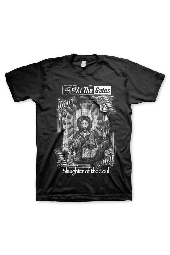 Men's At The Gates Slaughter of the Soul Vintage T-shirt X-Large Black