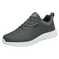 thumbnail image 1 of Men's Athlet𝗂c Shoes Comfortable Soft Cuahion Sneakers Breathable Lightweight Fashion Workout Shoes Non S𝗅ip Indoor Outdoor Sports Shoes 𝖫a𝖼e Up Casual Work Walking Shoes for Men, 1 of 7