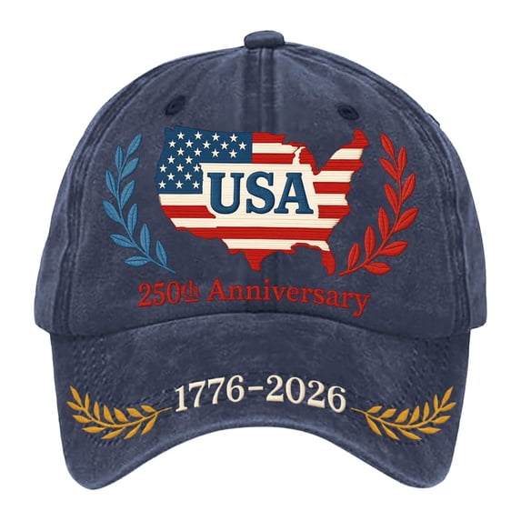 Men's Athletic Baseball Fitted Cap Unisex Patriotic Baseball Cap Soft Peak Sun Hat for Outdoor Daily Wear Independence Day Print