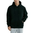 thumbnail image 1 of Men's Athletic Fleece Hoodie Long Sleeve Warm Pullover with Kangaroo Pocket, 1 of 5