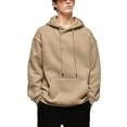 thumbnail image 1 of Men's Athletic Fleece Hoodie Long Sleeve Warm Pullover with Kangaroo Pocket, 1 of 5