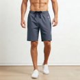 thumbnail image 1 of Men's Athletic Gym Shorts with Pockets Classic Quick Dry Elastic Waistband Casual Shorts for Men Basketball Shorts with Pockets Summer Shorts for Men, 1 of 3